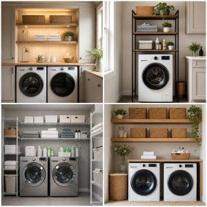 25 Creative Laundry Room Shelving Ideas for Organization