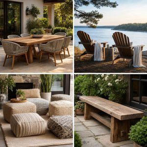25 Deck Furniture Ideas for Comfortable Outdoor Living