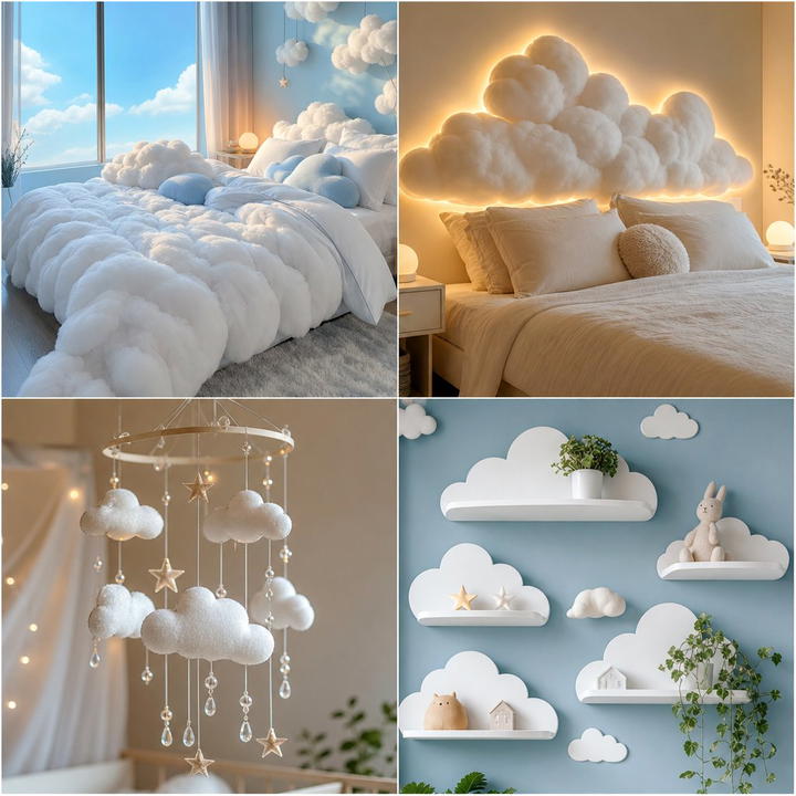 25 Dreamy Cloud-Themed Bedroom Ideas for Relaxation