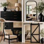 25 Elegant Black and Beige Bedroom Design Ideas