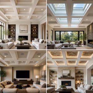 25 Elegant Coffered Ceiling Ideas for Any Room