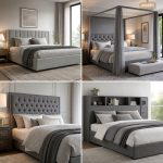 25 Elegant Grey Headboard Bedroom Ideas for a Calm Space