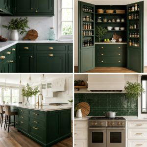 25 Emerald Green Kitchen Ideas for Bold Style