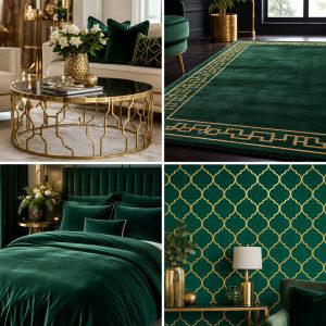 25 Emerald Green and Gold Bedroom Ideas for a Luxurious Retreat