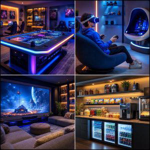 25 Exciting Arcade Room Ideas for Game Lovers