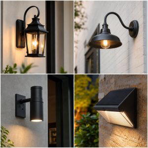 25 Exterior Garage Lighting Ideas to Illuminate Your Home