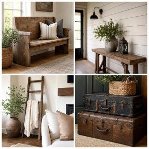 25 Farmhouse Entryway Ideas for a Warm and Welcoming First Impression