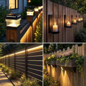 25 Fence Lighting Ideas to Illuminate Your Outdoor Space