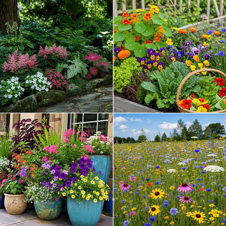 25 Flower Garden Ideas to Brighten Your Outdoor Space