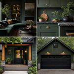 25 Forest Green House With Black Trim Ideas- Bold & Modern