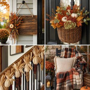 25 Front Door Fall Decor Ideas for a Welcoming Entrance