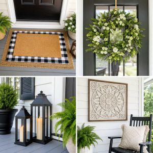 25 Front Porch Decor Ideas DIY Projects for Easy Curb Appeal