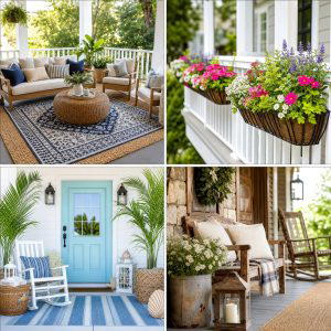 25 Front Porch Decor Ideas For Spring With Fresh Curb Appeal