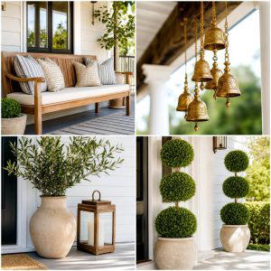 25 Front Porch Decor Ideas For Winter to Warm Up Your Entry