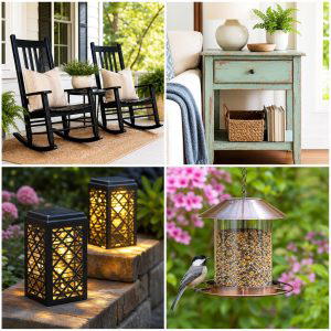 25 Front Porch Decor Ideas On A Budget for Curb Appeal
