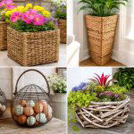 25 Front Porch Decor Ideas With Baskets for Instant Charm