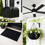 25 Front Porch Decor Ideas With Black Accents