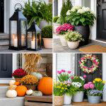 25 Front Porch Decor Ideas With Eucalyptus Wreath