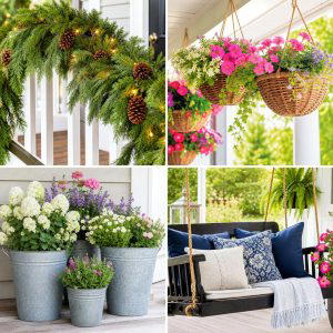 25 Front Porch Decor Ideas With Holiday Entry Styling