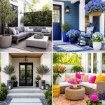 25 Front Porch Decor Ideas With Throws For Cozy Style