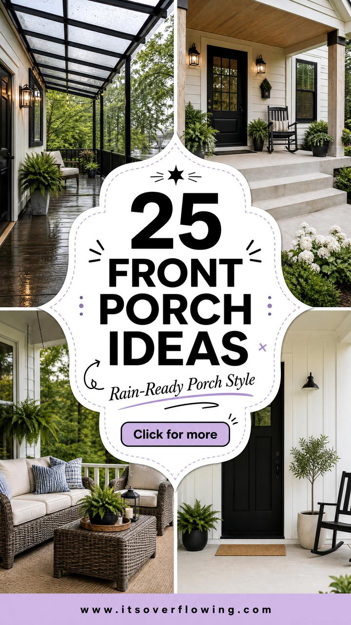 25 Front Porch Ideas For Rainy Climates That Last - 25 Front Porch Ideas For Rainy Climates That Last