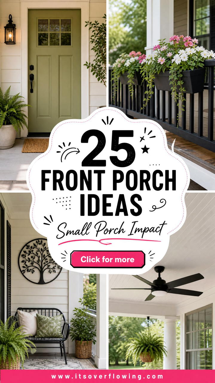 25 Front Porch Ideas For Small Porches With Big Style - 25 Front Porch Ideas For Small Porches With Big Style