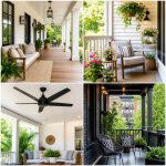 25 Front Porch Ideas With Ceiling Fan for Cool Comfort