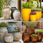 25 Front Porch Ideas With Ceramic Pots for Color