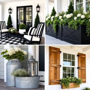25 Front Porch Ideas With Farmhouse Style to Inspire