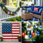 25 Front Porch Ideas With Patriotic Decor for Festive Style