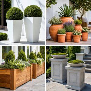 25 Front Porch Ideas With Planters for Stylish Curb Appeal