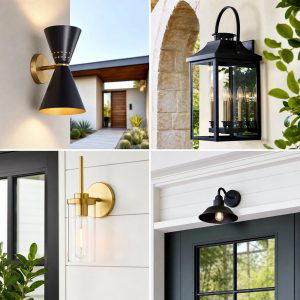 25 Front Porch Ideas With Sconces for a Welcoming Glow