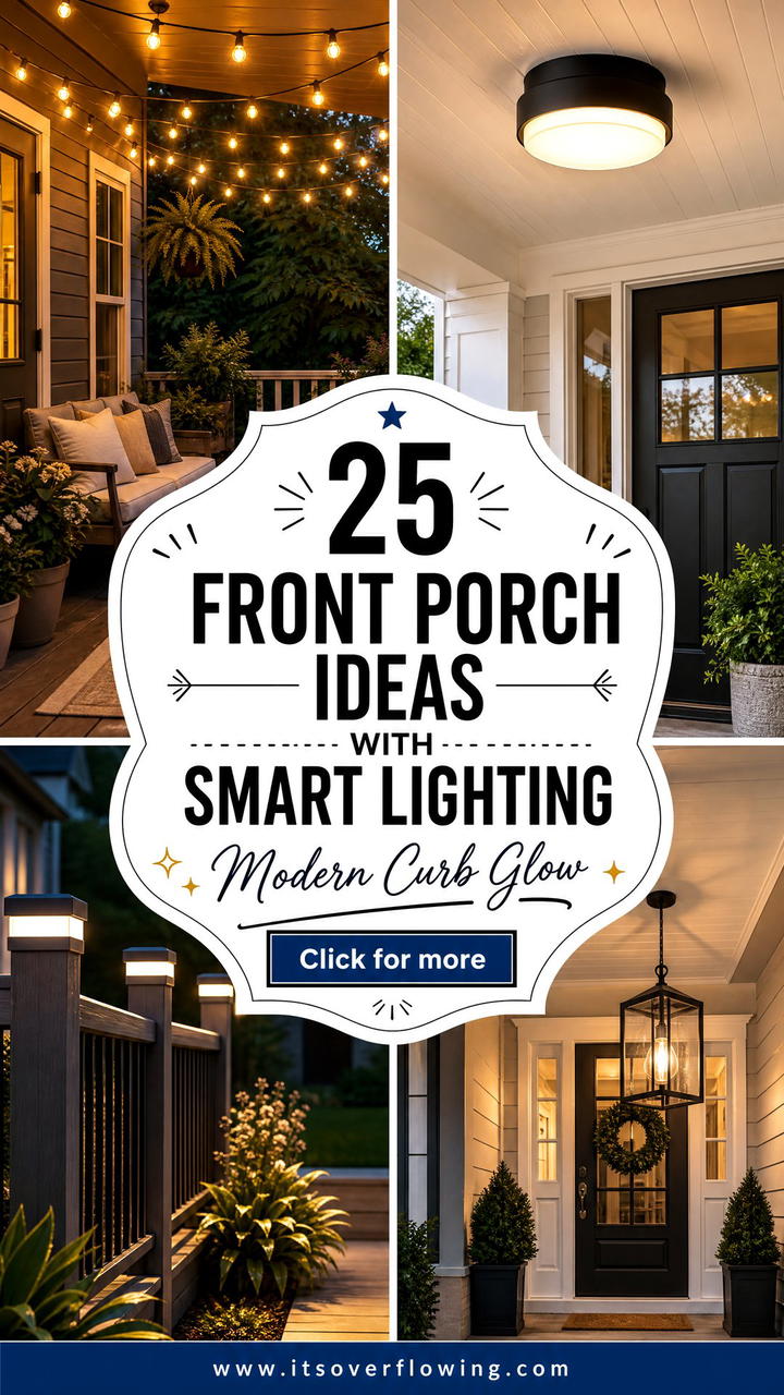 25 Front Porch Ideas With Smart Lighting for Modern Curb Appeal - 25 Front Porch Ideas With Smart Lighting for Modern Curb Appeal
