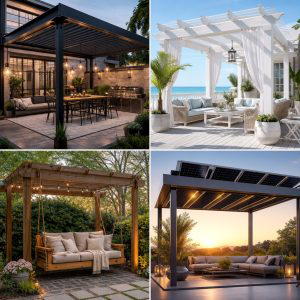 25 Front Porch Pergola Ideas for a Charming Entrance