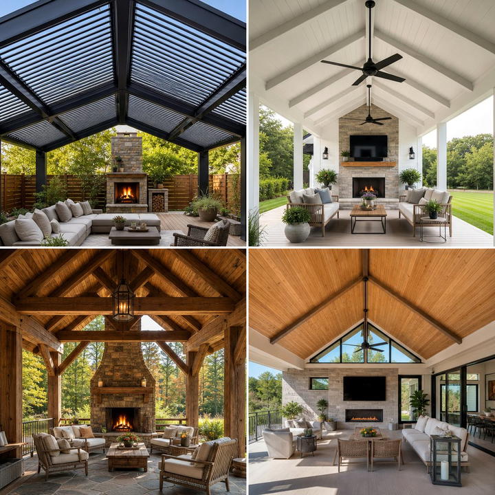 25 Open Gable Porch Ideas for a Welcoming Entrance
