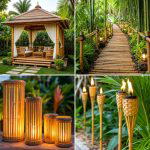 25 Garden Decor Ideas With Bamboo Accents for Calm Style