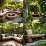 25 Garden Decor Ideas With Benches for Charming Retreats