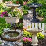 25 Garden Decor Ideas With Bird Baths For Peaceful Charm