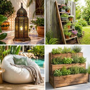 25 Garden Decor Ideas With Boho Accents for Free-Spirits