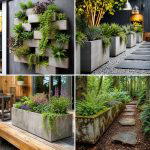 25 Garden Decor Ideas With Concrete Planters For Modern Style
