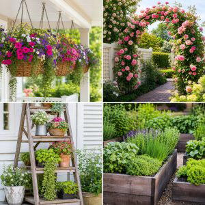 25 Garden Decor Ideas With Floral Displays For Fresh Charm