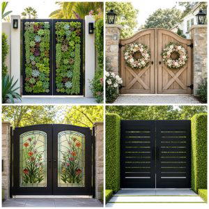 25 Garden Decor Ideas With Gate Decorations For Curb Appeal
