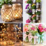 25 Garden Decor Ideas With Hanging Jars for Magical Outdoor Glow