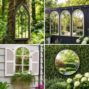 25 Garden Decor Ideas With Mirrors To Brighten Your Yard