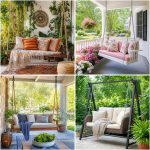 25 Garden Decor Ideas With Porch Swings for Relaxing Style