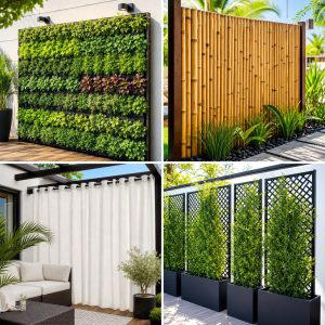 25 Garden Decor Ideas With Privacy Panels for Secluded Style