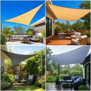 25 Garden Decor Ideas With Shade Sails for Cool Outdoor Style