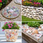 25 Garden Decor Ideas With Shell Accents for Coastal Charm