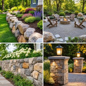 25 Garden Decor Ideas With Stone Accents for a Chic Yard