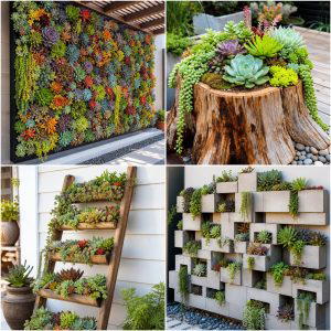 25 Garden Decor Ideas With Succulent Displays Youll Love